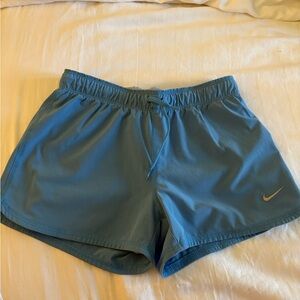 Nike Women's Blue Athletic Shorts
